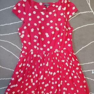 Emily and Fin dice dress